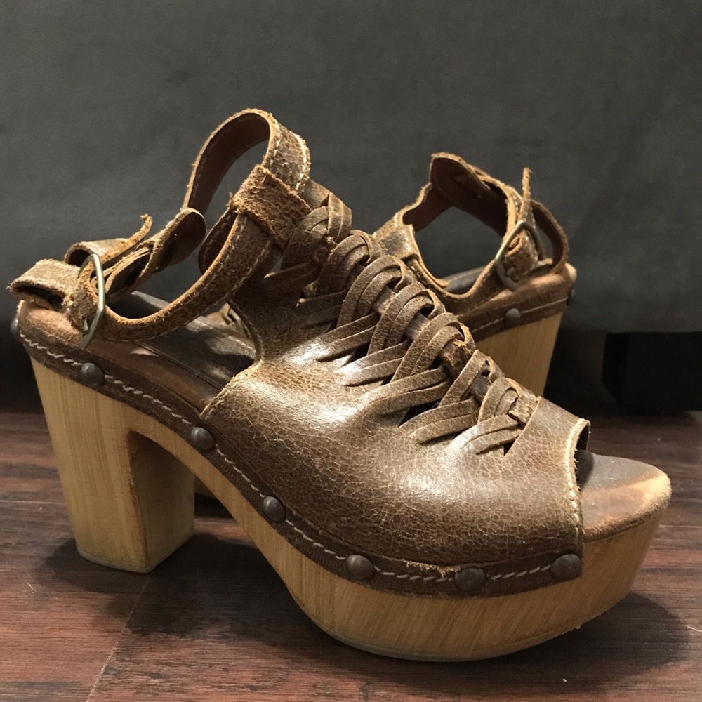 Sbicca open toe wedge